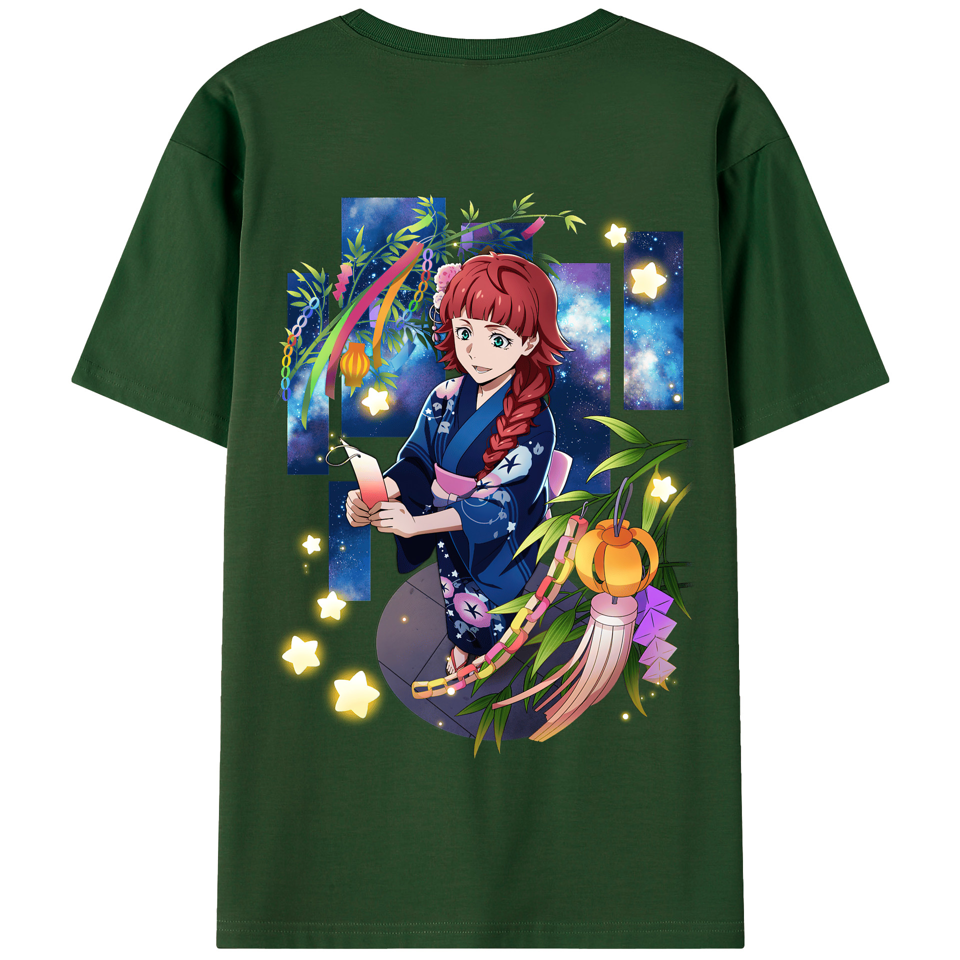 （画像用） 文豪ストレイドッグス Bungo Stray Dogs 綿100％半袖Tシャツ（背面プリント）